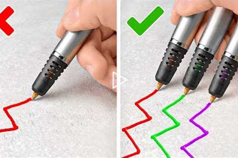 AWESOME 3D PEN HACKS AND DIY IDEAS YOU WILL LOVE