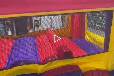 Inflatable ball pit bounce house rental from About to bounce inflatable rentals in New Orleans