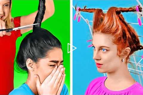 Crazy Hair Hacks That Are Totally Brilliant || Unusual Hair Transformations