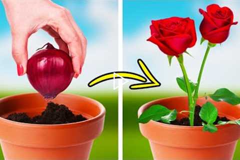 INCREDIBLE GARDENING TIPS AND GROWING HACKS FOR PLANT LOVERS