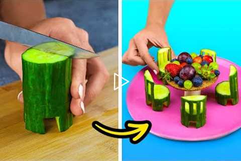 50 SMART WAYS TO CUT AND PEEL FRUITS AND VEGETABLES