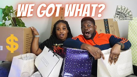 Opening our wedding gifts | Wedding gift unboxing video