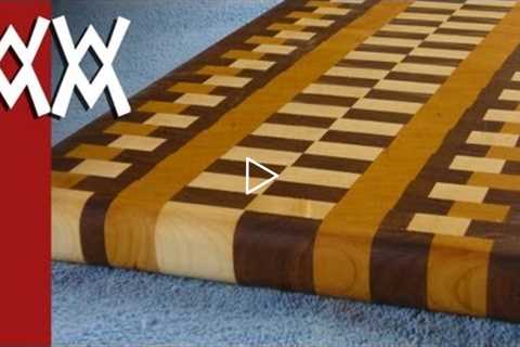 How to make a wood end-grain cutting board