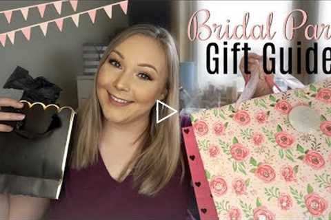 BRIDAL PARTY GIFT GUIDE! | Ideas for Bridesmaids, Groomsmen, Parents, & Flowergirl