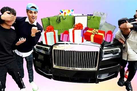 Surprising Lucas and Marcus with 22 Gifts for 22nd Birthday!!