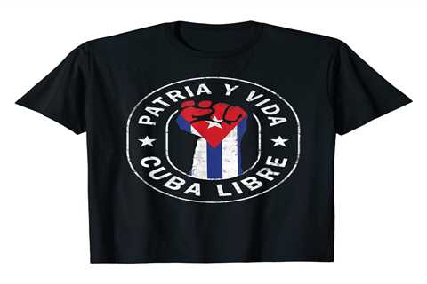 Patria y Vida Cuba Libre T-Shirt