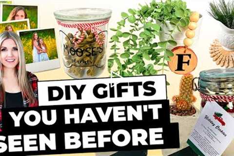 DIY GIFTS YOU HAVEN'T SEEN BEFORE...that people will actually want for Christmas!!