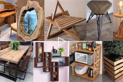 Wood furniture and wooden decorative pieces ideas for your home decor / Woodworking project ideas
