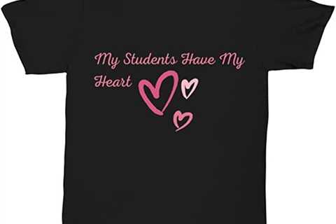 Amazon.com: My Students Have My Heart Unisex tee Black : Clothing, Shoes & Jewelry