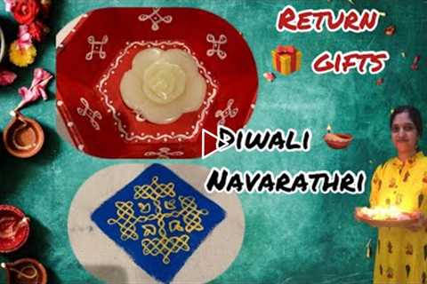 Traditional return gift ideas/ Navarathri and diwali return gifts/ low cost gift 🎁 ideas/ handmade