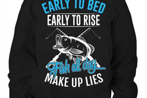 Fish All Day, black Youth Hoodie. Model 6400014