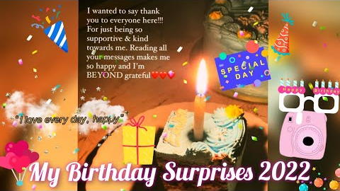 Happy Birthday 2022 Surprises || Precision Gifts