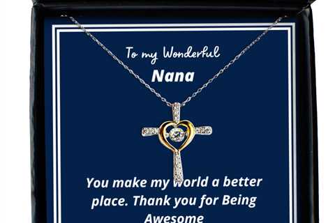 To my Nana,  Cross Dancing Necklace. Model 64035