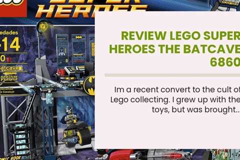 Review LEGO Super Heroes The Batcave 6860