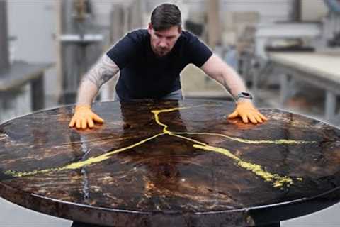 Table Made with Ancient Japanese Technique