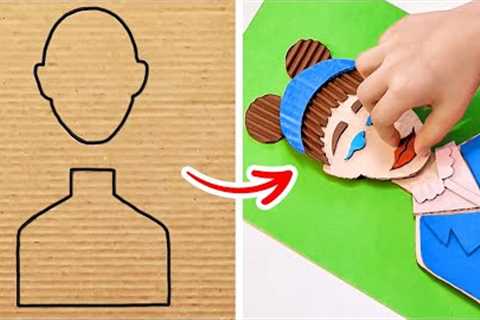 Cool Cardboard Crafts For Fun That Really Easy To Make