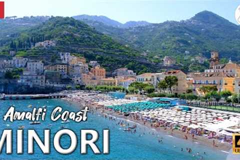 MINORI │ ITALY.  Day Trip to Minori: See the Colorful Amalfi Coast in 4K!