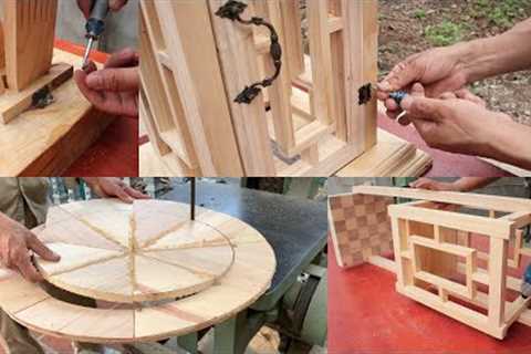 Interesting Woodworking Project // Extremely Ingenious Wood Recycling Skills Create Brilliant Garden