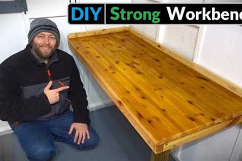 How to Build a Simple, Sturdy Workbench (Scrap Wood Project)