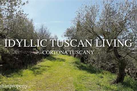 WOW! Farmhouse For Sale near CORTONA, TUSCANY.