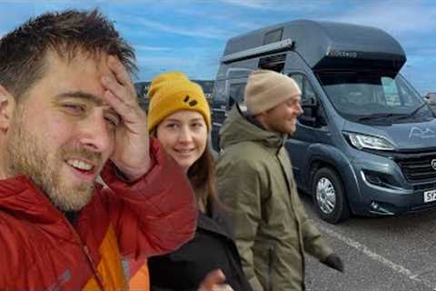 3 People Living in a Van - Winter Vanlife Scotland (it''s too much)