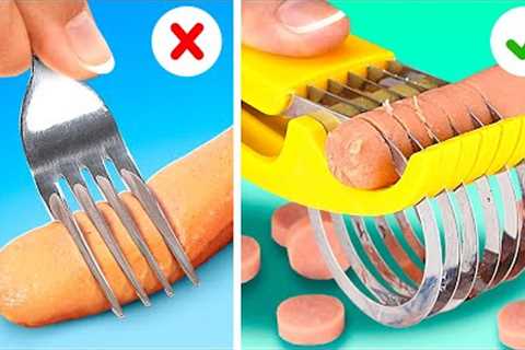 DIY IDEAS FOR SMART KITCHEN GADGETS || Yummy Food Hacks And Amazing Cooking Tricks By 123 GO! Hacks