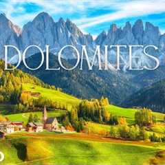 DOLOMITES - Italy Relaxation Film 4K - Peaceful Relaxing Music - Nature 4k Video UltraHD