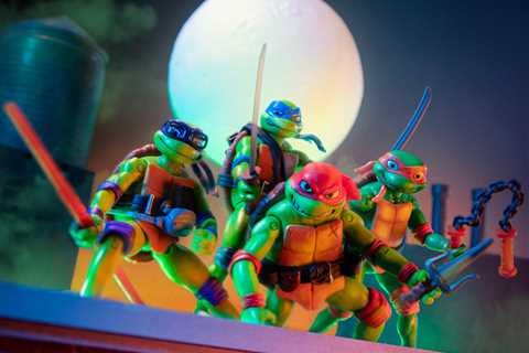 Playmates Teenage Mutant Ninja Turtles Movie Toys Revealed