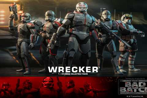 Star Wars: The Bad Batch – Wrecker and Tech Figures by Hot Toys