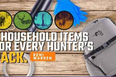 7 Household Items for Every Hunter''s Pack