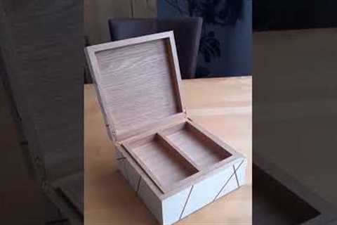 Wooden box | woodworking plans | diy wood projects | wood boxes #ytshorts #woodworking #woodenbox
