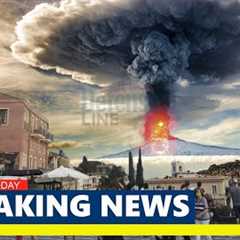 Horrible Today: Today''s Etna Volcano Explosion caused the Sinking of Sicily''s Greatest City