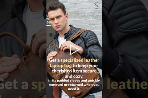 Leather Backpacks for Laptops