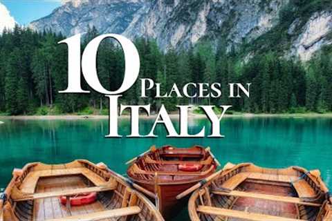 10 Most Beautiful Lake Towns to Visit in Italy 4K 🇮🇹 | Underrated Gems in Italy