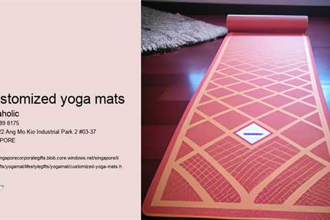 customized yoga mats