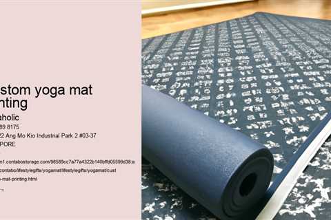 custom yoga mat printing