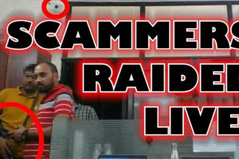 Scammers Raided Live!