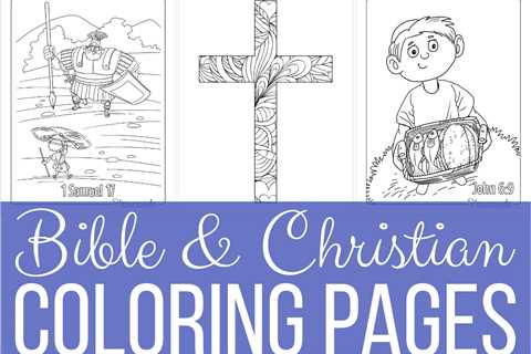 52 Bible Coloring Pages