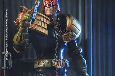 Judge Dredd 6-Imch Scale Action Figure by Hiya Toys