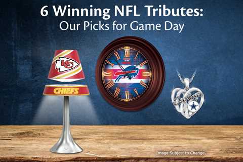 6 Winning NFL Tributes: Our Picks for Game Day