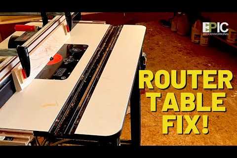 Router Table Upgrade!