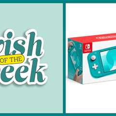 ✨ Wish of the Week ✨ Win a Nintendo Switch Lite