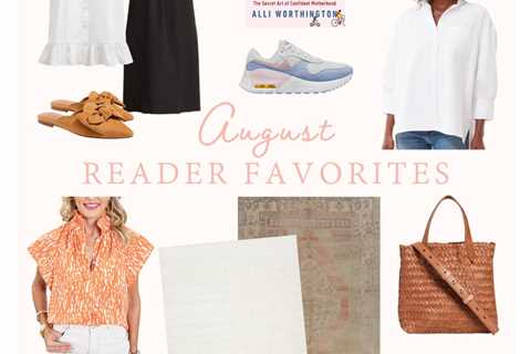 August Reader Favorites!