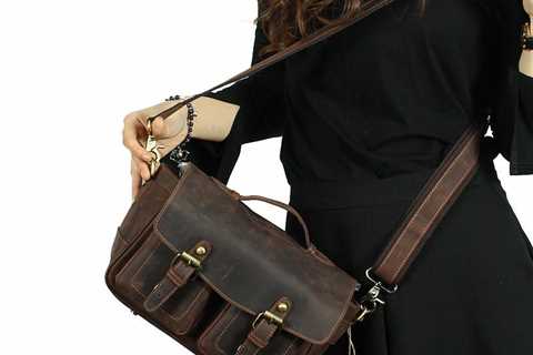 Leather Shoulder Camera Bags: A Fashion Statement for Photographers