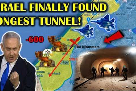 Day 25: Israel Finally FOUND & DESTROY Longest Hamas Tunnel! 600 Hamas Members Helplessly..