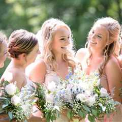 A Vintage-Inspired Green, Gold and Pink Wedding in Toronto