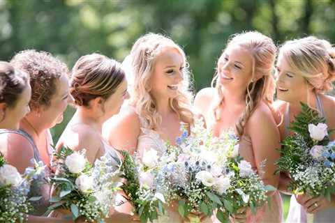 A Vintage-Inspired Green, Gold and Pink Wedding in Toronto