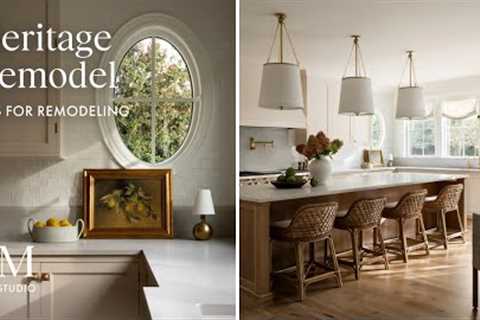 An Interior Designer''s Take On A Heritage Remodel | Tips For Renovating Your Home with Shea McGee