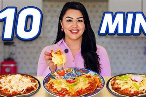 HOW TO MAKE MEXICAN PIZZA (10 Min Recipe)