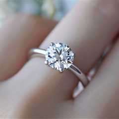 Choose a Lab Diamond Solitaire Engagement Ring